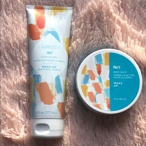 Sealed Pier 1 WAKE UP Body Scrub & Whip